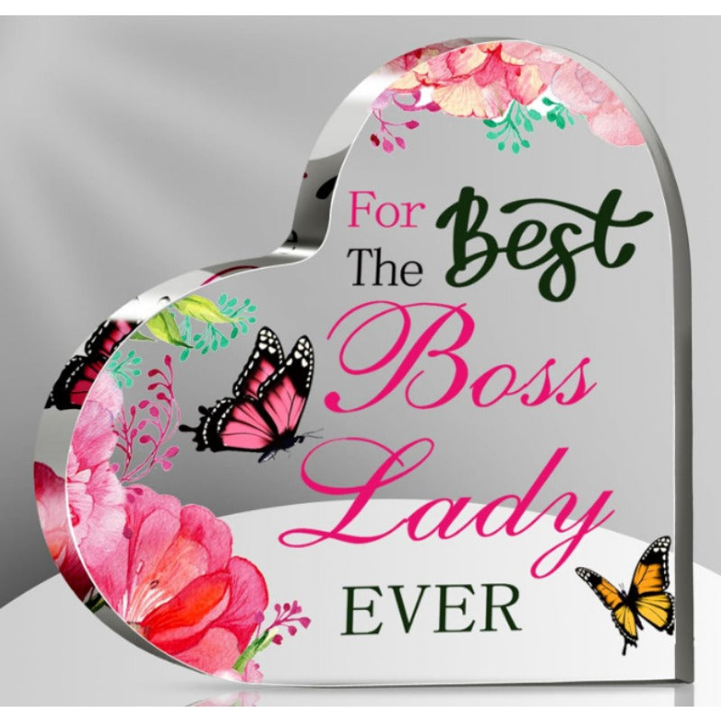 Wholesale of Transparent and Caring Acrylic Ornaments for Mother's Day